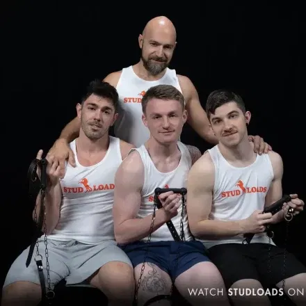StudLoads: Adam Snow, Harrison Todd, Kyle Harper, & Nico Coopa StudLoads: Adam Snow, Harrison Todd, Kyle Harper, & Nico Coopa Gay Porn