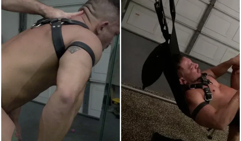 That Switch & Will Angell’s Sling Party At Muscle Bear Porn That Switch & Will Angell's Sling Party At Muscle Bear Porn Gay Porn