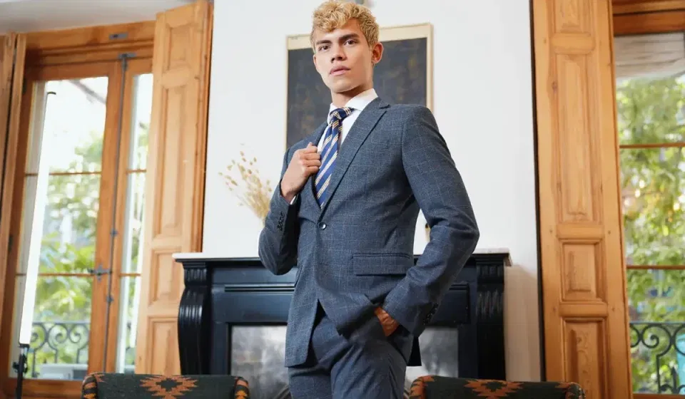 Austin Ponce With Dildo & Suit For Men At Play Austin Ponce With Dildo & Suit For Men At Play Gay Porn