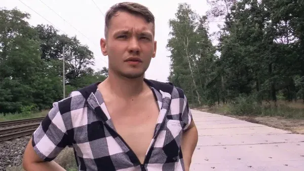 Czech Hunter 806: The Soccer Player From The Train Gay Porn