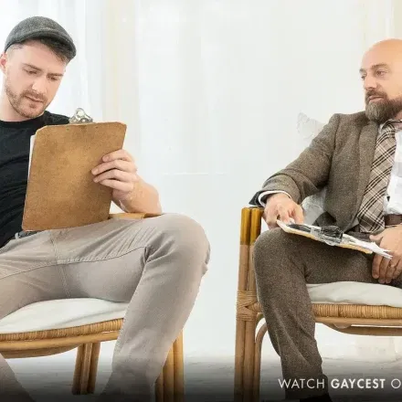 Deeper Deep Throat: Adam Snows 3-Way With Cole Blue & Noah White Gay Porn