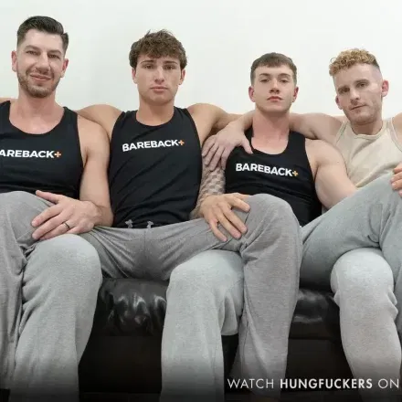 Four Hung Fuckers: Dylan Tides, Jordan Starr, & More Gay Porn