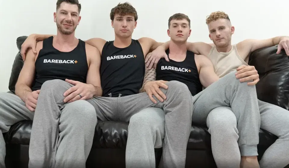 Four Hung Fuckers: Dylan Tides, Jordan Starr, & More Gay Porn