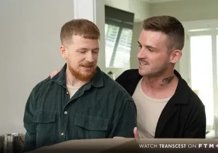 Girth Brooks Bangs His Trans Stepbro Stevie Trixx Gay Porn