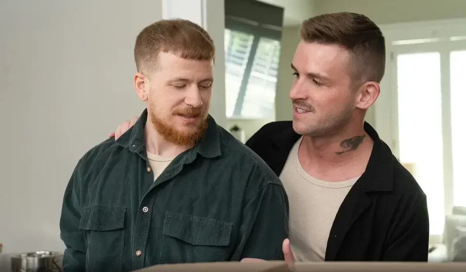 Girth Brooks Bangs His Trans Stepbro Stevie Trixx Gay Porn