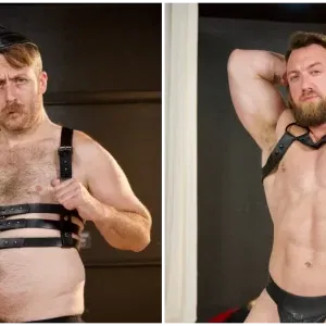 Joel Someone & Adam X Lee With A Leather Sesion At Chaosmen Gay Porn