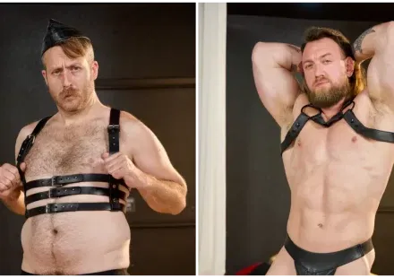 Joel Someone & Adam X Lee With A Leather Sesion At Chaosmen Gay Porn