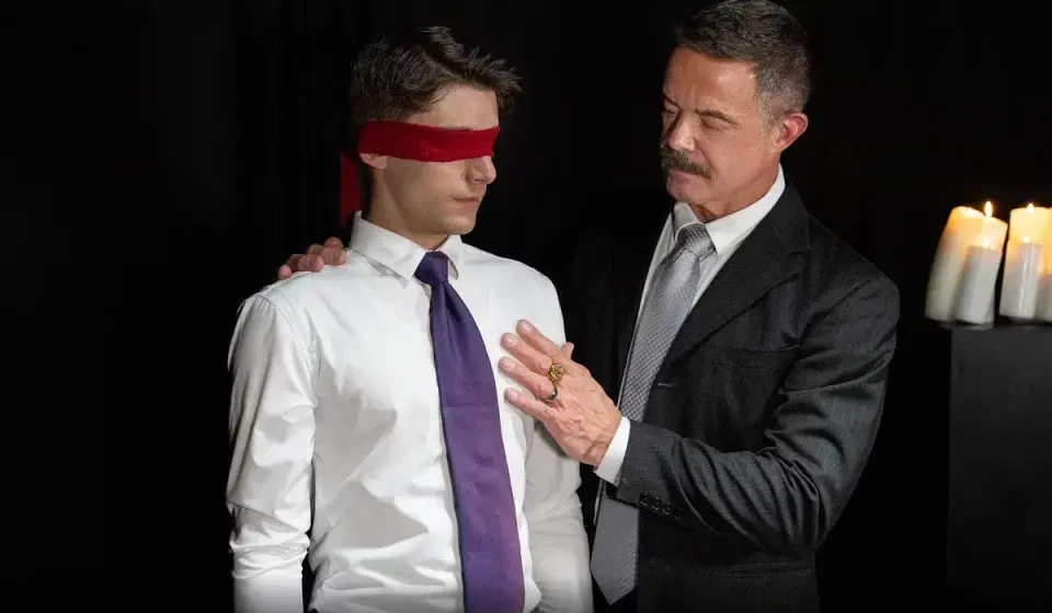 Master Reece Scott Tests Dex Devall’s “Faith” Master Reece Scott Tests Dex Devall's "Faith" Gay Porn