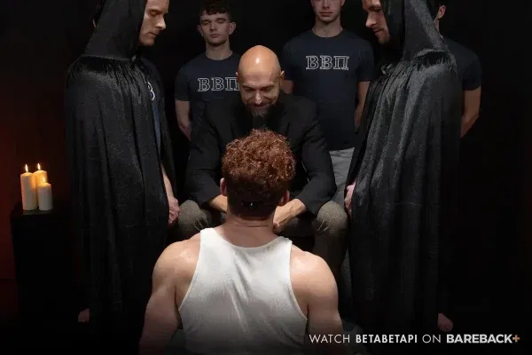 Pledge Walker Wild’s Beta Beta Pi Orgy Gay Porn Pledge Walker Wild's Beta Beta Pi Orgy Gay Porn