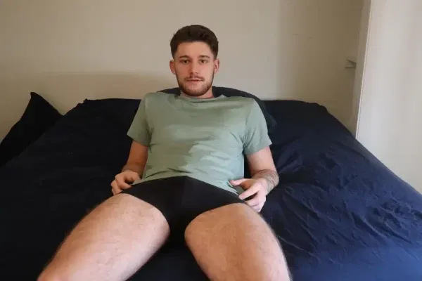 Seven Tops Fill Dex's Gaping Hole Gay Porn