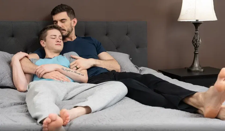 Transcest: Colby Tate Spends A Last Night With Guy Spencer Gay Porn