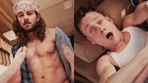 Hair Trap: Max Adonis & Andrew Connor Gay Porn