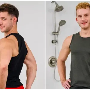 In the Shower With Dylan Tides & Teddy Graham Gay Porn