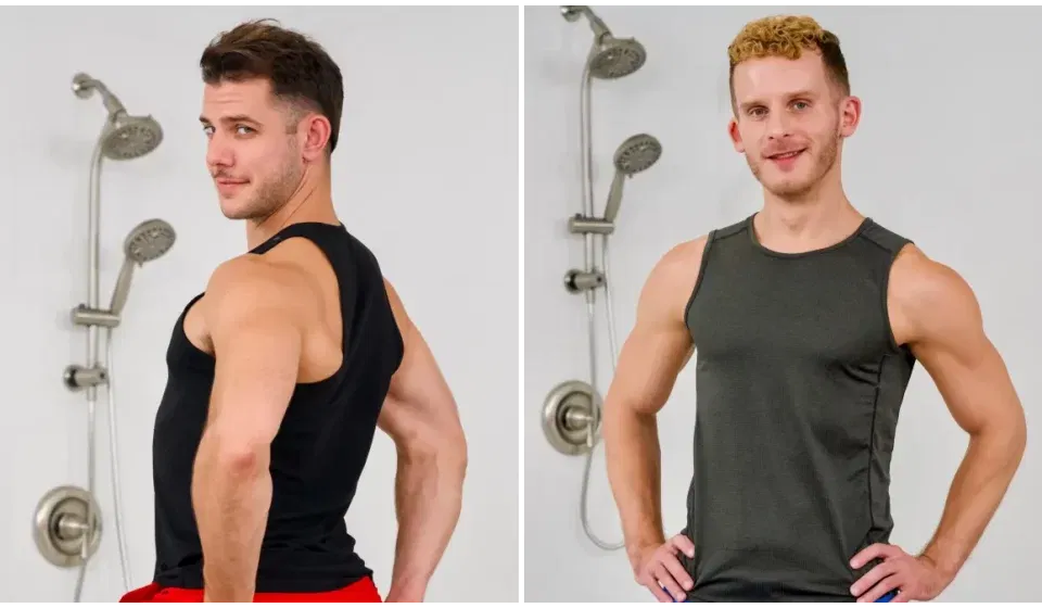 In the Shower With Dylan Tides & Teddy Graham Gay Porn