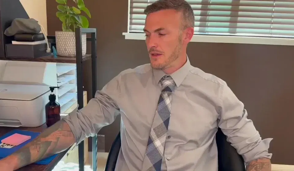 Jacob King & Christian Wildes Office Fling Gay Porn