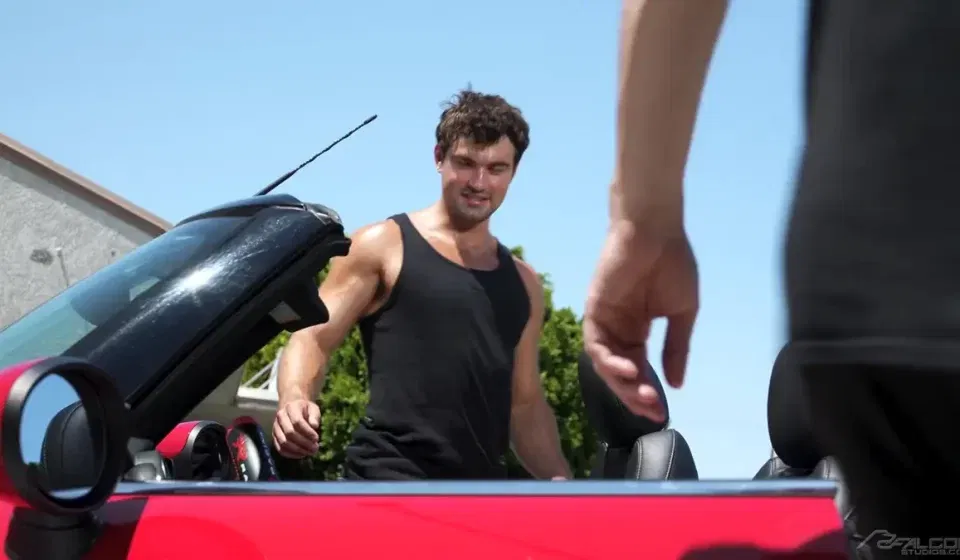 Kane Fox, Eddie Patrick, & Mike Monroe In Falcons Joyride Gay Porn