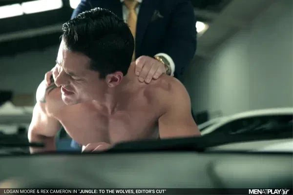 Logan Moore & Rex Cameron In A Mafia Story With Cum-Smeared Suits Gay Porn