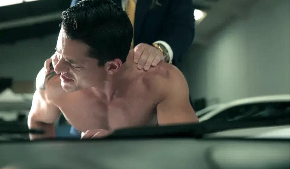 Logan Moore & Rex Cameron In A Mafia Story With Cum-Smeared Suits Gay Porn