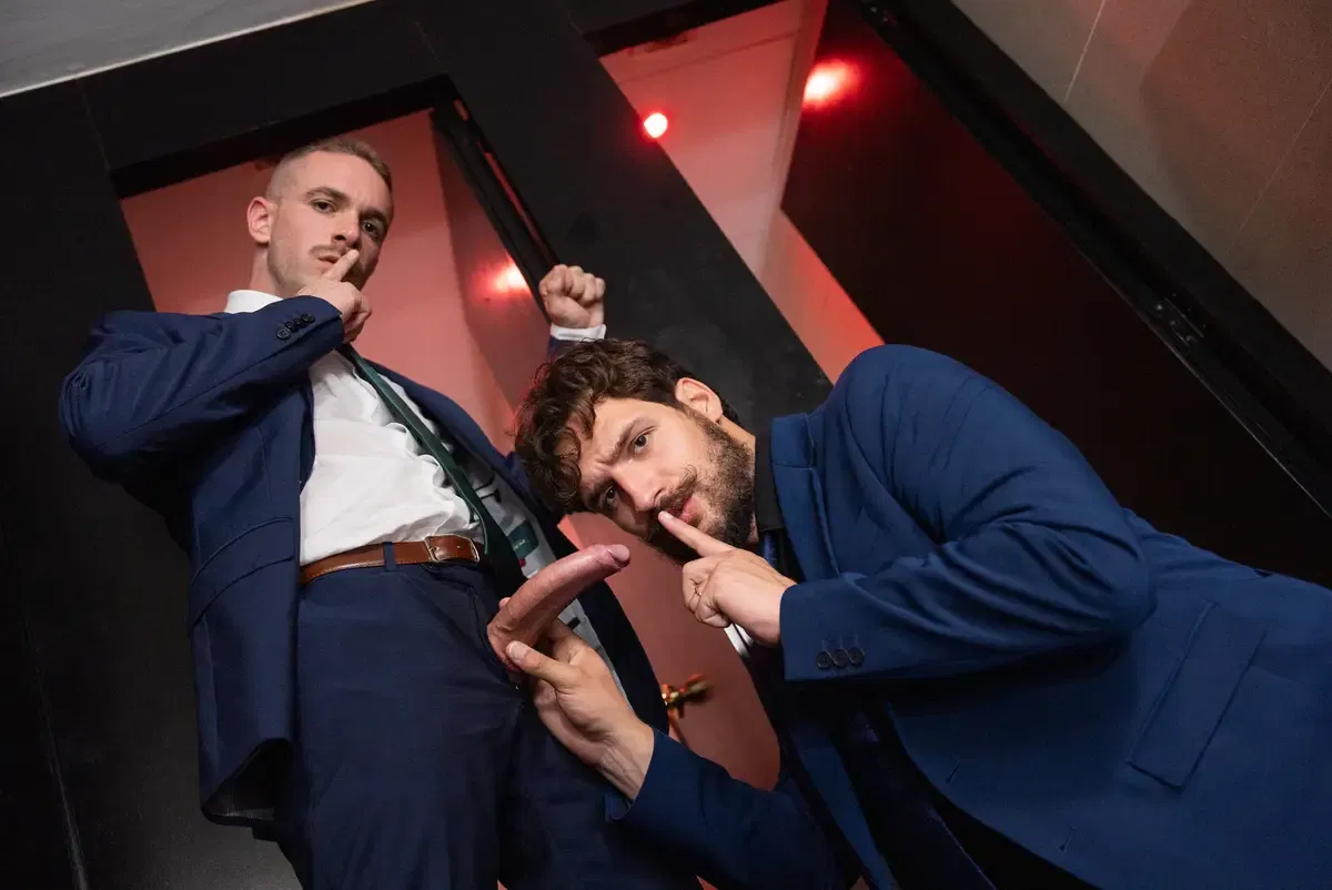 Office Temptations With Apolo Adrii and Samuel Hodecker By MEN Gay Porn 9