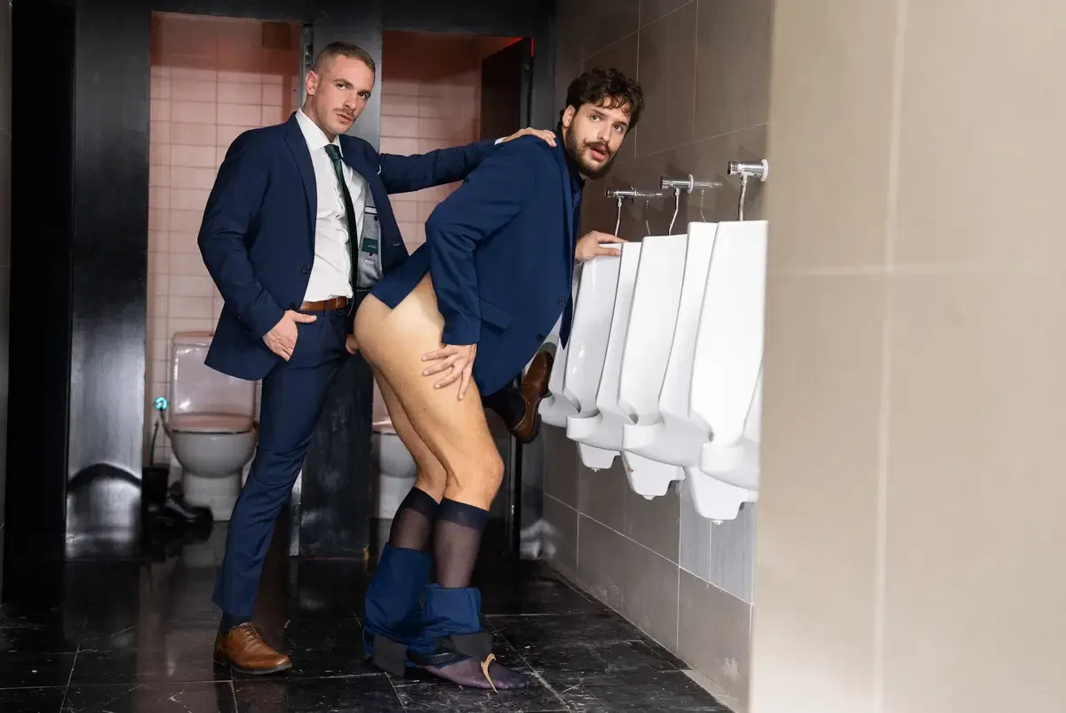 Office Temptations With Apolo Adrii and Samuel Hodecker By MEN Gay Porn 10