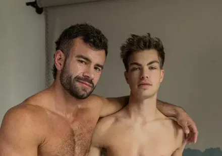 Oliver Carter Is Welcomed By Parker Nolan On Randy Blue Gay Porn