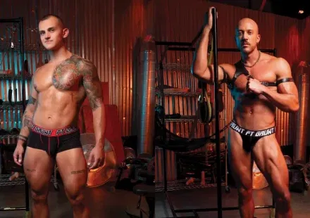 Playthings: Sebastian Bluu & Rocky Unleashed Gay Porn