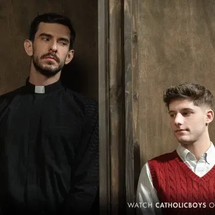 Reverend Guy Spencer Fills Dex Devall Guy Spencer With Holy Seed Gay Porn