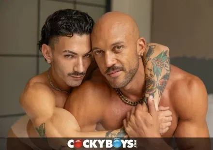 Rocky Unleashed & Siren Santiago At CockyBoys Gay Porn
