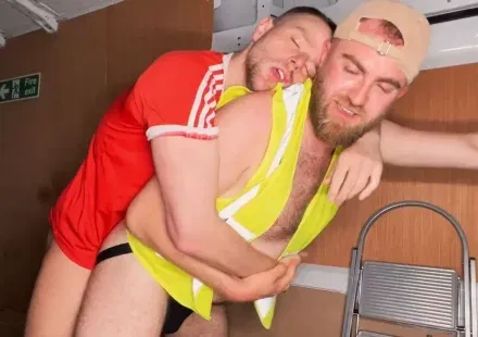 Rough Trade Road Workers Do It At Raw Road Nation Gay Porn