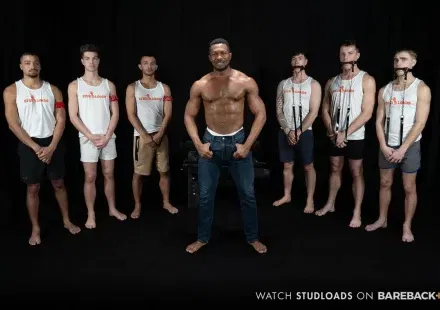 Stable Master Sean Xavier Inspects The Studs On StudLoads Stable Master Sean Xavier Inspects The Studs On StudLoads Gay Porn