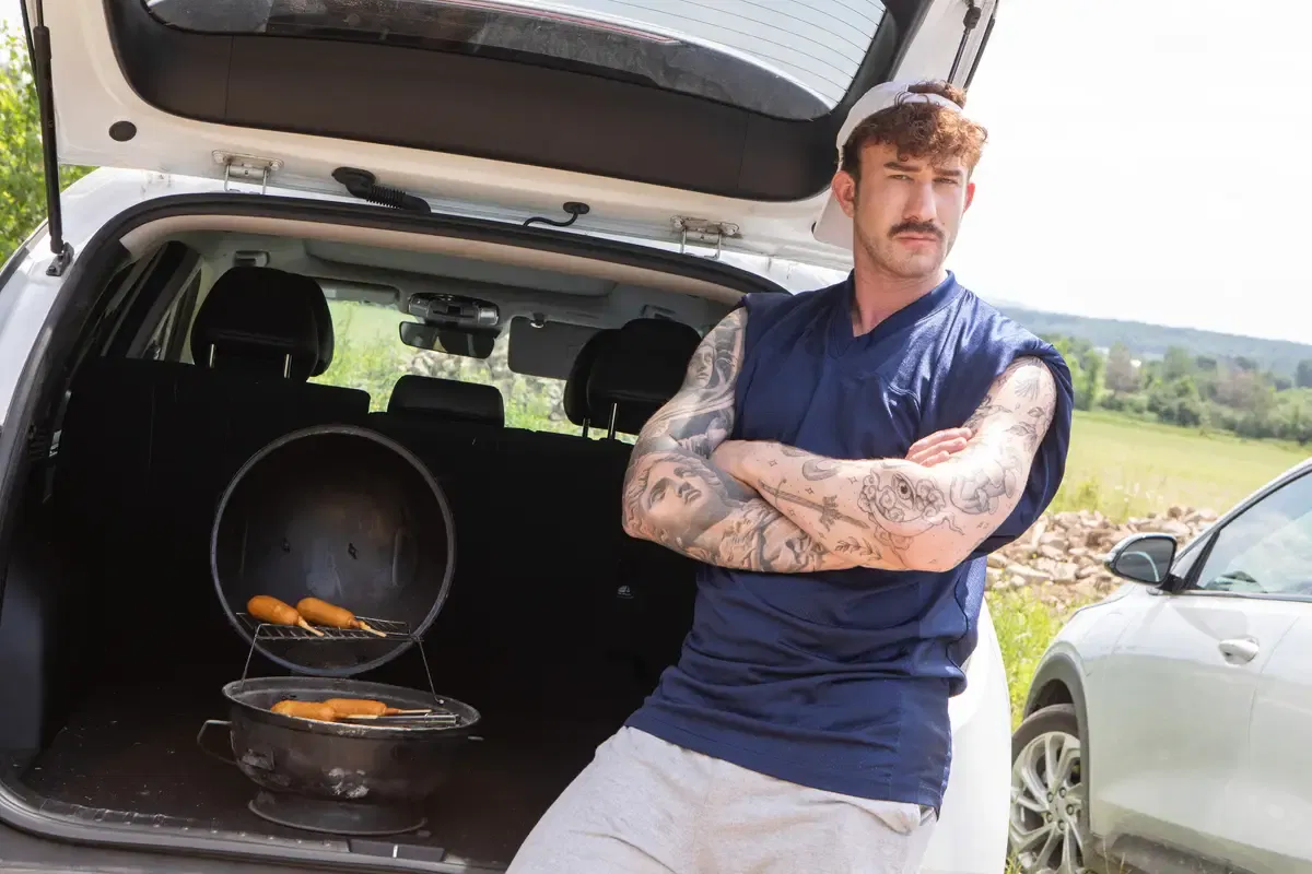 Tailgate Cum Fiesta: Adam Banks & Evan Jordie Gay Porn 2