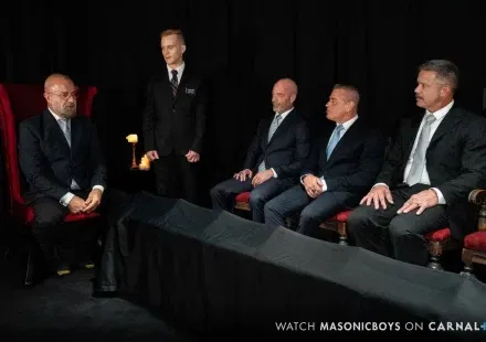 The Gang-Bang Of Apprentice Dylan Tides For MaconicBoys Gay Porn