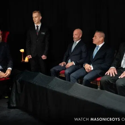 The Gang-Bang Of Apprentice Dylan Tides For MaconicBoys Gay Porn