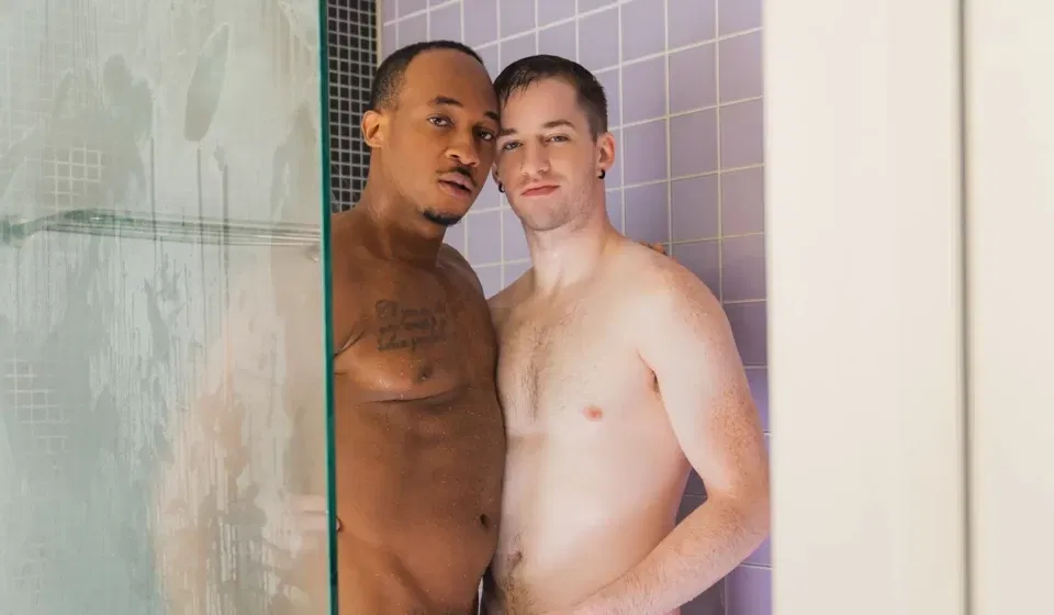 Trent King Drives Thyle Knoxx Crazy With His Big Penis Gay Porn