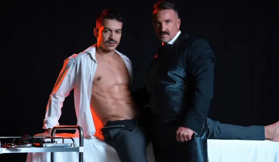 Waken With Jonathan Miranda & Ross Hurston - MenAtPlay’s Halloween Special Gay Porn