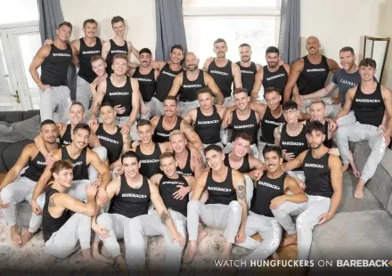 20+ Men Orgy With Gay Porn Super Stars Gay Porn