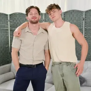 A Roommate Fantasy Come True With Johnny Donovan & Oliver Marks Gay Porn