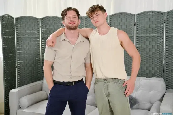 A Roommate Fantasy Come True With Johnny Donovan & Oliver Marks Gay Porn