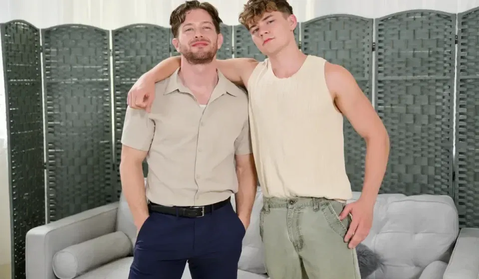 A Roommate Fantasy Come True With Johnny Donovan & Oliver Marks Gay Porn