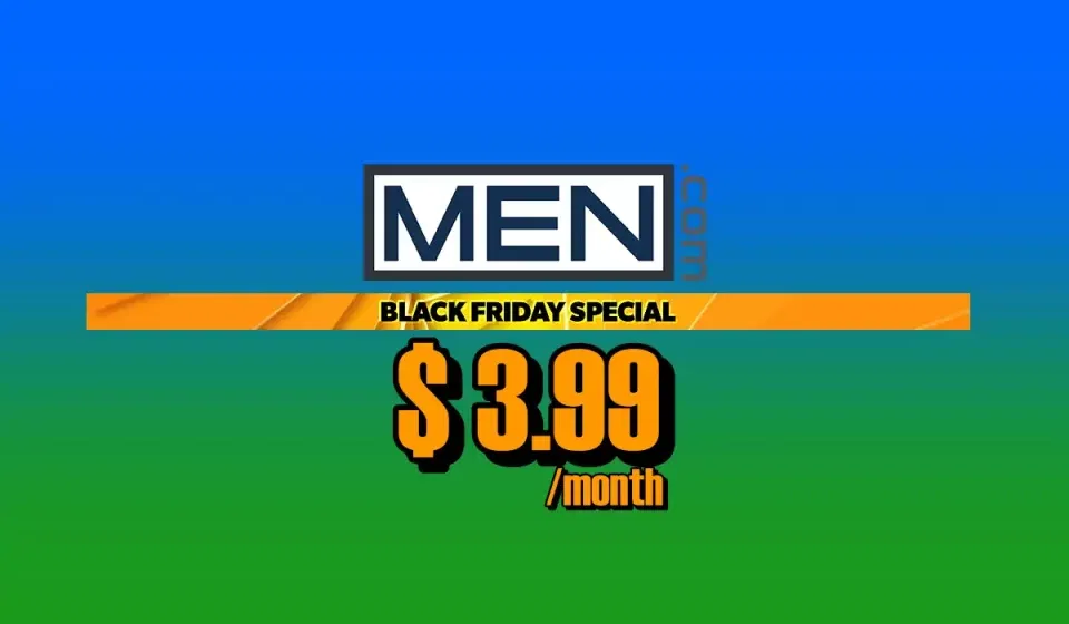 Don't Miss the Black Friday Deal of a Lifetime on MEN Gay Porn