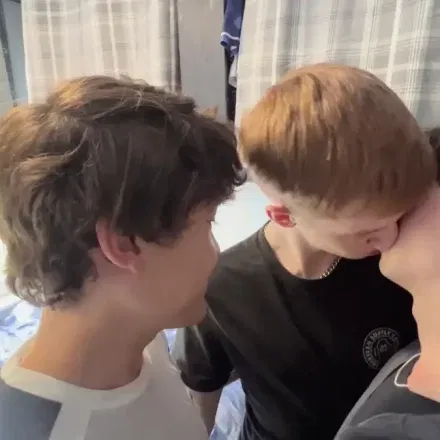 Hung Young Brit: Three Twinks, One Wild Ride Gay Porn