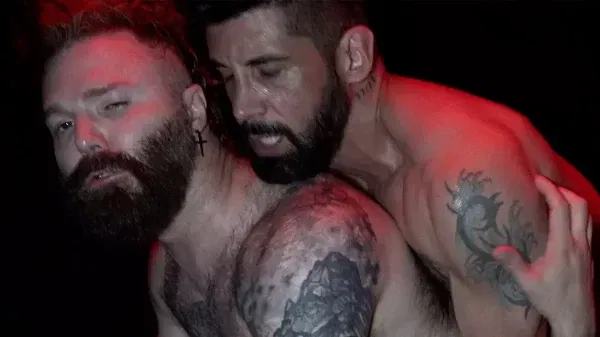 In The Darkroom With Rob Montana, Justin Jett, & Damien Asgard Gay Porn 8