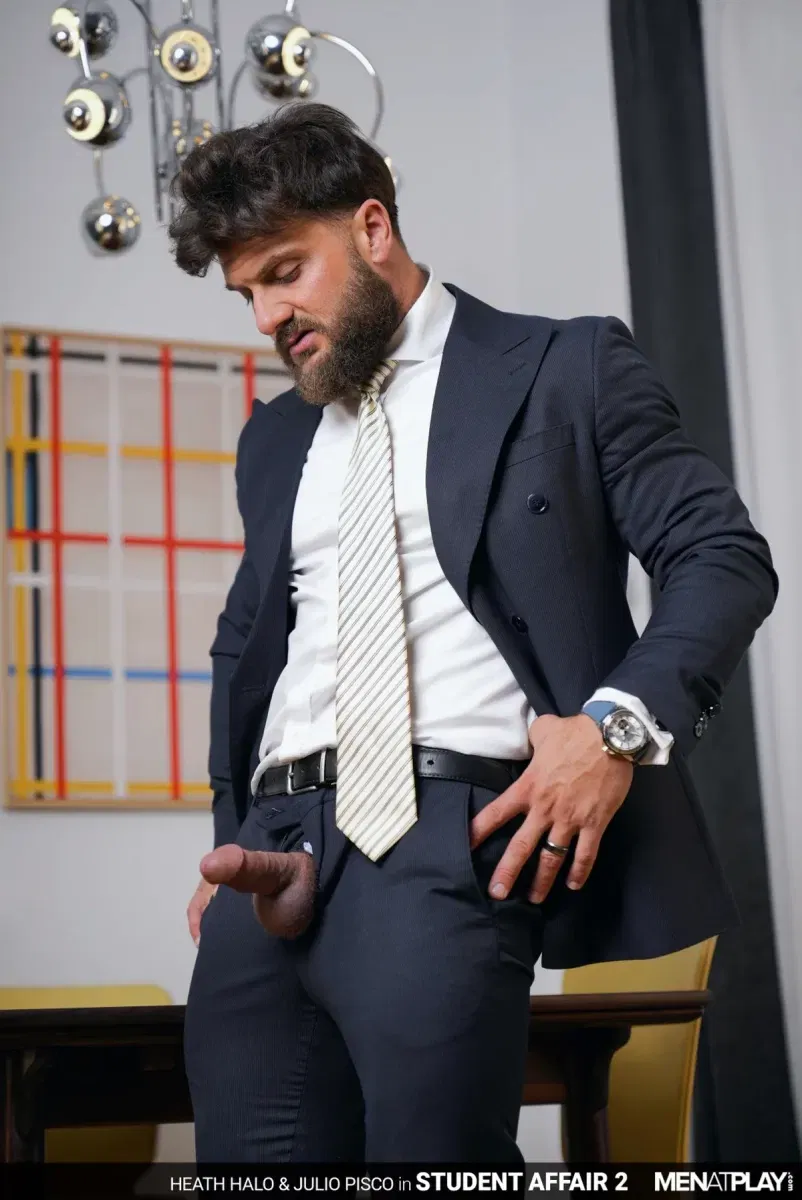 ﻿Julio Pisco & Heath Halo With A Student Affair On MenAtPlay Gay Porn 2