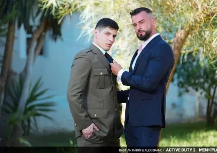 Private Bastian Karim Gets Banged By His Stebro Alex Brand Gay Porn