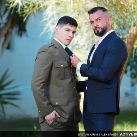 Private Bastian Karim Gets Banged By His Stebro Alex Brand Gay Porn