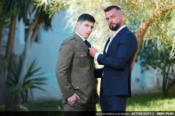 Private Bastian Karim Gets Banged By His Stebro Alex Brand Gay Porn