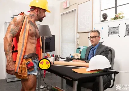Sherman Maus & Lord Vigor In Back-End Business Gay Porn