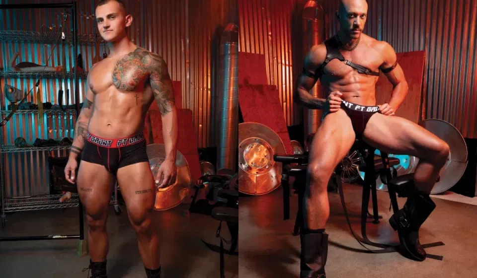 The Hottest Sling Session With Sebastian Bluu & Rocky Unleashed Gay Porn