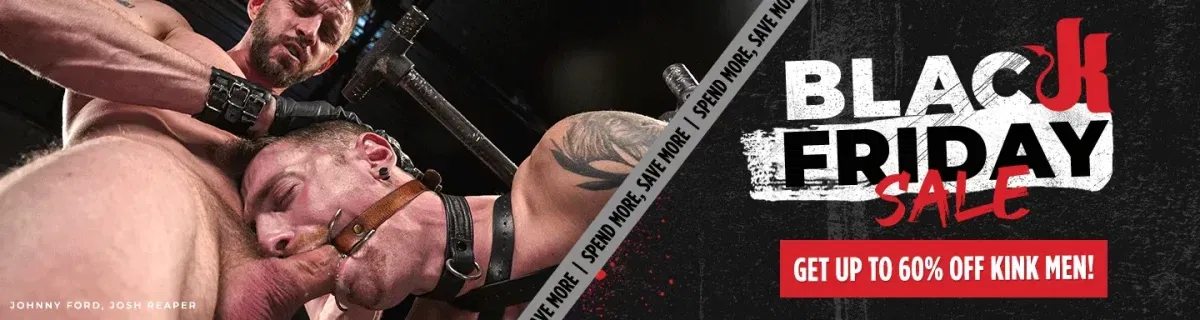 Unleash Your Wild Side This Black Friday with KinkMen Gay Porn