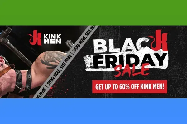 Unleash Your Wild Side This Black Friday with KinkMen Gay Porn 1